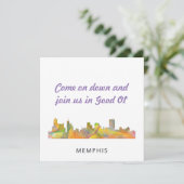 メンフィス、テネシー州のスカイラインWB1 - セーブザデート (スタンド正面)