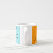 メンフィス,ヒップスター,トレンディー,クールイラストレーション術 エスプレッソカップ (裏面)