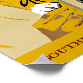 メンフィス。ヴィンテージスタイル旅行ポスター ポスター (角)