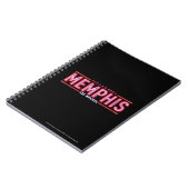 メンフィス-音楽的なロゴ ノートブック (左側)