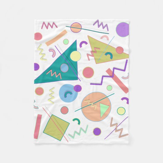 メンフィス#80 フリースブランケット (正面)