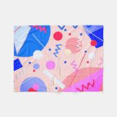 メンフィス#82サングリア フリースブランケット (正面(横))