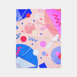 メンフィス#82サングリア フリースブランケット