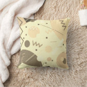 メンフィス#82セピア クッション (ブランケット)