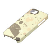 メンフィス#82セピア Case-Mate iPhoneケース (下部)