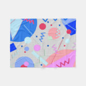 メンフィス#82 フリースブランケット (正面(横))