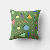 メンフィス#92モスグリーン クッション (裏面)