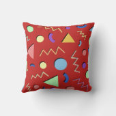 メンフィス#92赤 クッション (裏面)