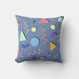 メンフィス No. 92 ブルー グレー クッション