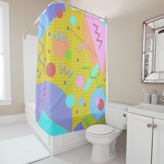 メンフィスNo. 43 シャワーカーテン (インサイチュ)