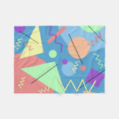 メンフィスNo. 4 フリースブランケット (正面(横))