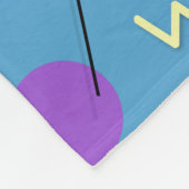 メンフィスNo. 4 フリースブランケット (角)