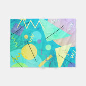 メンフィスNo. 5 フリースブランケット (正面(横))