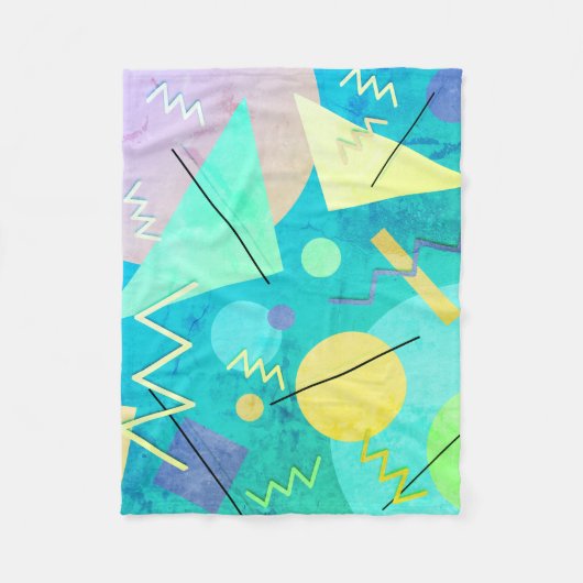 メンフィスNo. 5 フリースブランケット (正面)