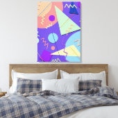 メンフィスNo. 7 キャンバスプリント (インサイチュ (寝室))