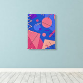 メンフィスNo. 96 キャンバスプリント (インサイチュ (ウッドフロア))