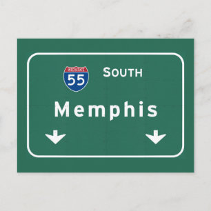 メンフィスTennessee tn Interstate Highway Freeway : ポストカード