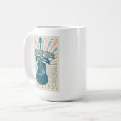 メンフィスTN:ギターシリーズ | ロック・イン・転が コーヒーマグカップ (正面左)