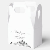 メンフィ結婚スのパーソナライズされた好意ボックス フェイバーボックス (オープン)