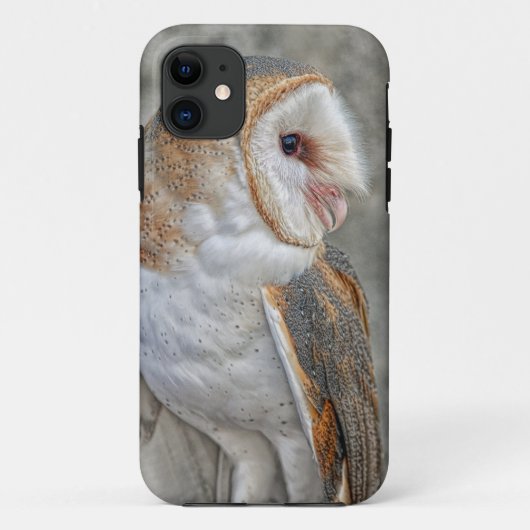 メンフクロウのプロフィール Case-Mate iPhoneケース (裏面)