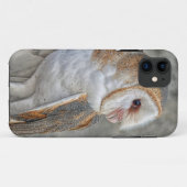 メンフクロウのプロフィール Case-Mate iPhoneケース (裏面(横))