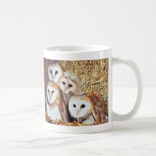 メンフクロウの四つ組 コーヒーマグカップ (右)
