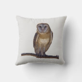 メンフクロウの枕 クッション (裏面)