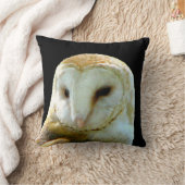 メンフクロウの終わり クッション (ブランケット)