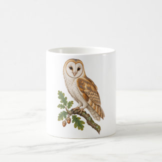 メンフクロウ愛好家への秋のプレゼント コーヒーマグカップ