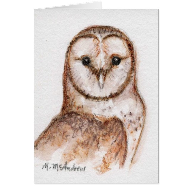 "メンフクロウ" (正面)