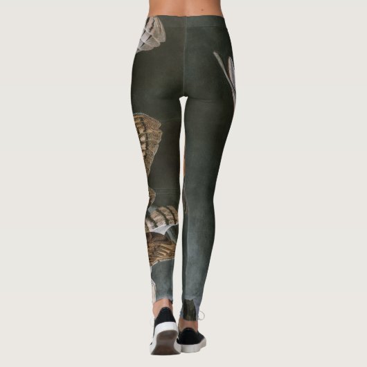 メンフクロウ、アメリカジョン・ジェームズ・オーデュボンの鳥 レギンス (裏面)