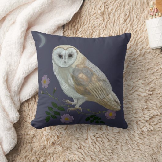 メンフクロウ クッション (ブランケット)