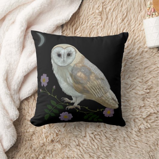 メンフクロウ クッション (ブランケット)