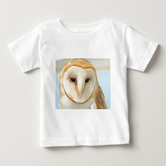 メンフクロウ ベビーTシャツ (正面)