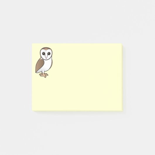 メンフクロウ ポストイット (正面)