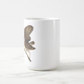 メンフクロウTシャツ コーヒーマグカップ (中央)
