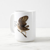 メンフクロウTシャツ コーヒーマグカップ (正面左)