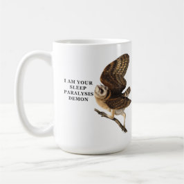 メンフクロウTシャツ コーヒーマグカップ