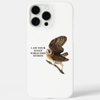メンフクロウTシャツ 面白いデザイン iPhone 16 PRO MAXケース
