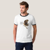 メンフクロウTシャツ Tシャツ (正面フル)