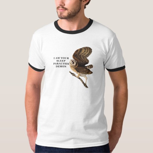 メンフクロウTシャツ Tシャツ (正面)