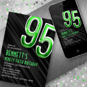 メンモダンス95番目の誕生日招待状 招待状