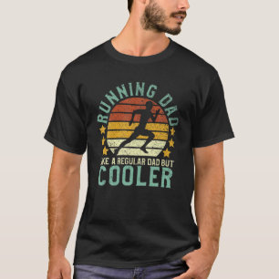 メンランニングスパパ マラおもしろいソンランナ父のー Tシャツ