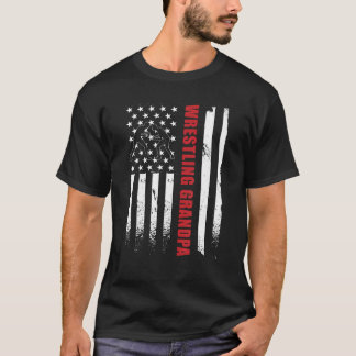 メンレスリンググランドパアパレルレスリング孫 Tシャツ