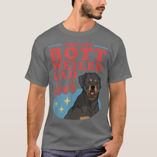 メンロットワイラーパパ犬のオーナーロットワイラー Tシャツ