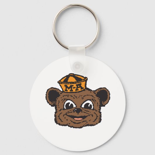 メンロ・アサートン高校1974年キーチェーンのクラス キーホルダー (正面)