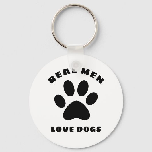 メン実在ズラブドッグカスタム文字パーソナライズされた キーホルダー (正面)