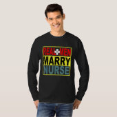 メン実在ズ結婚ナース Tシャツ (正面フル)