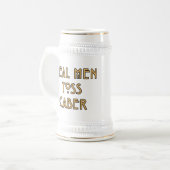 メン実在ズ・トス・カバー ビールジョッキ (正面左)