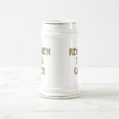 メン実在ズ・トス・カバー ビールジョッキ (中央)